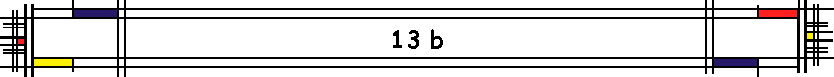 13 b
